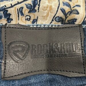 Rock & Roll Denim Men's Straight Jeans - Blue